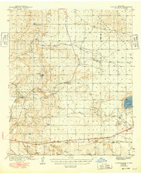 Clayton Basin 1943 topographic map thumbnail