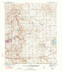Clayton Basin 1942 topographic map thumbnail