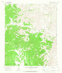 Clements Ranch 1963 topographic map thumbnail