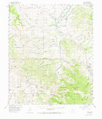 Cliff 1959 topographic map thumbnail
