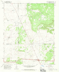 Clines Corners 1966 topographic map thumbnail