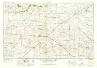 Clovis 1954 topographic map thumbnail