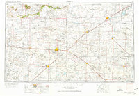 Clovis 1954 topographic map preview