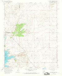 Colorado Canyon 1966 topographic map thumbnail