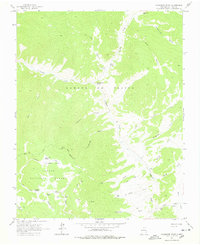 Comanche Point 1963 topographic map thumbnail