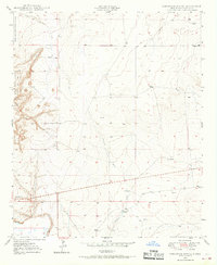 Comanche Spring 1950 topographic map thumbnail