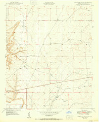 Comanche Spring 1950 topographic map thumbnail