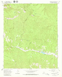 Copperas Peak 1965 topographic map thumbnail