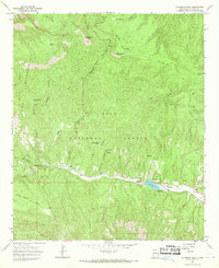 Copperas Peak 1965 topographic map thumbnail