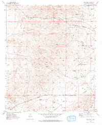 Corn Ranch 1949 topographic map thumbnail