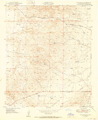 Corn Ranch 1950 topographic map thumbnail