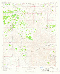Cornucopia Canyon 1965 topographic map thumbnail