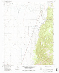 Costilla 1963 topographic map thumbnail