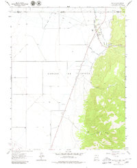 Costilla 1963 topographic map thumbnail
