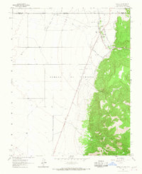 Costilla 1963 topographic map thumbnail