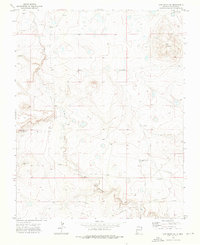 Cow Mountain 1972 topographic map thumbnail