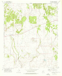 Cow Springs 1972 topographic map thumbnail
