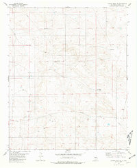 Cowboy Mesa NE 1981 topographic map thumbnail
