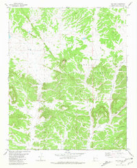 Cox Peak 1981 topographic map thumbnail