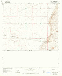 Coyote Hill 1966 topographic map thumbnail