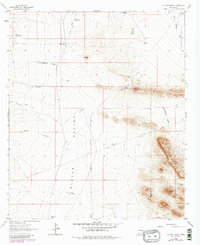 Coyote Peak 1964 topographic map thumbnail