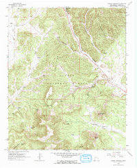 Crosby Springs 1964 topographic map thumbnail
