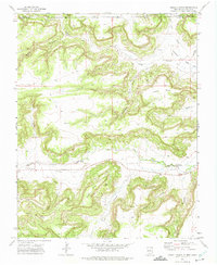 Cross L Ranch 1972 topographic map thumbnail