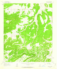 Crow Point 1961 topographic map thumbnail