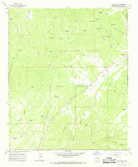 Cruzville 1965 topographic map thumbnail