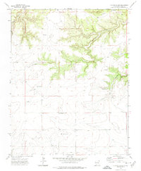 Cuates School 1972 topographic map thumbnail