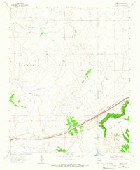 Cuervo 1963 topographic map thumbnail