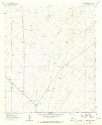 Culberson Ranch 1963 topographic map thumbnail