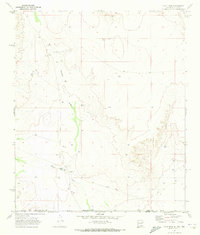Culp Draw 1969 topographic map thumbnail