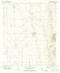 Culp Ranch 1973 topographic map thumbnail