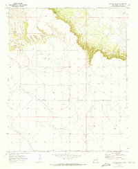Cunavea Basin 1970 topographic map thumbnail