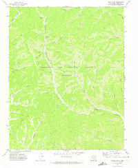 Curtis Camp 1971 topographic map thumbnail