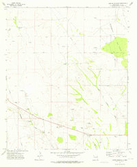 Custer Mountain 1973 topographic map thumbnail