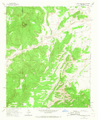D Cross Mountain 1964 topographic map thumbnail