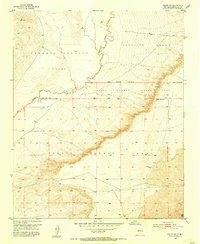 Dalies NW 1952 topographic map thumbnail