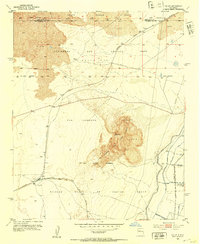 Dalies 1952 topographic map thumbnail