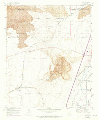 Dalies 1952 topographic map thumbnail