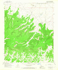 Dalton Pass 1963 topographic map thumbnail