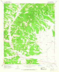 Datil 1963 topographic map thumbnail