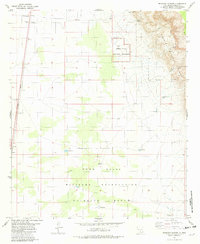 Deadman Canyon 1981 topographic map thumbnail