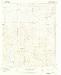 Deep Well 1967 topographic map thumbnail