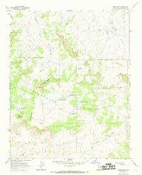 Deer Mesa 1966 topographic map thumbnail