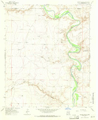 Deering Place 1967 topographic map thumbnail