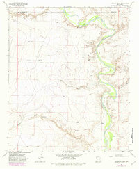 Deering Place 1967 topographic map thumbnail