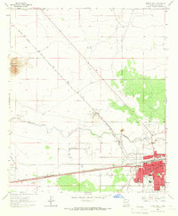 Deming West 1964 topographic map thumbnail