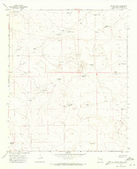 Denton Camp 1967 topographic map preview